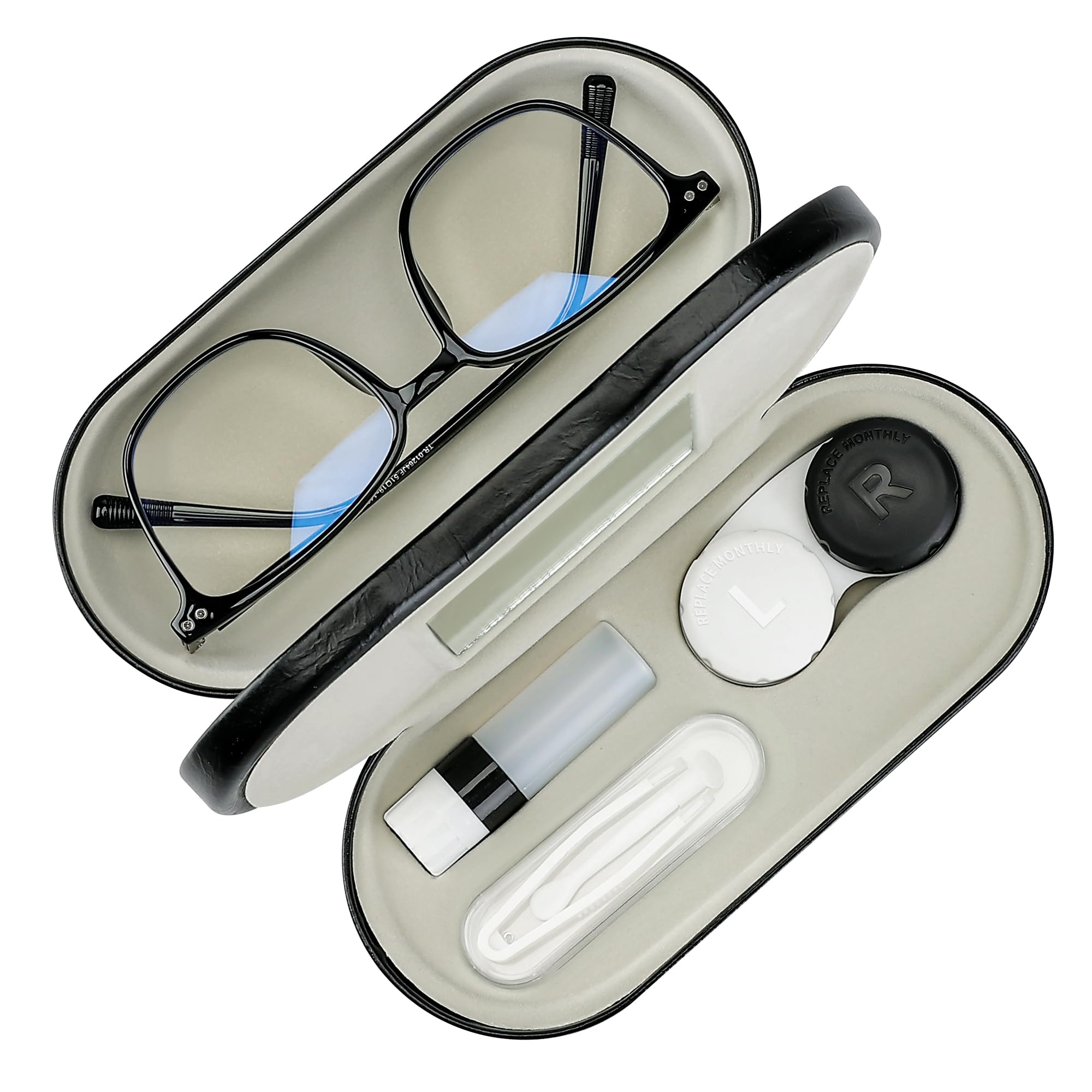 ContactGrove2(L)とアクセサリーセット Amazon.com: Zettokete Glasses and Contact Case 2 in 1 with Contact